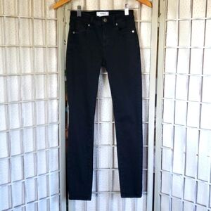 Pistola woman skinny black jeans size 25